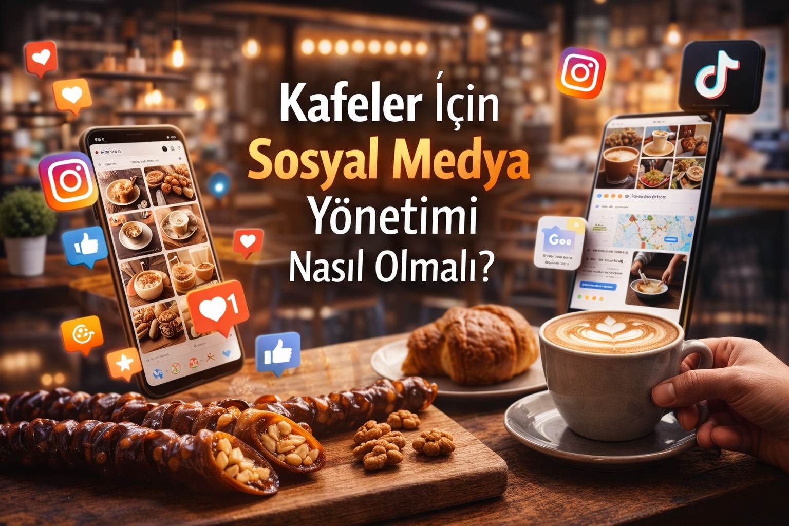 Kafeler İçin Sosyal Medya Yönetimi