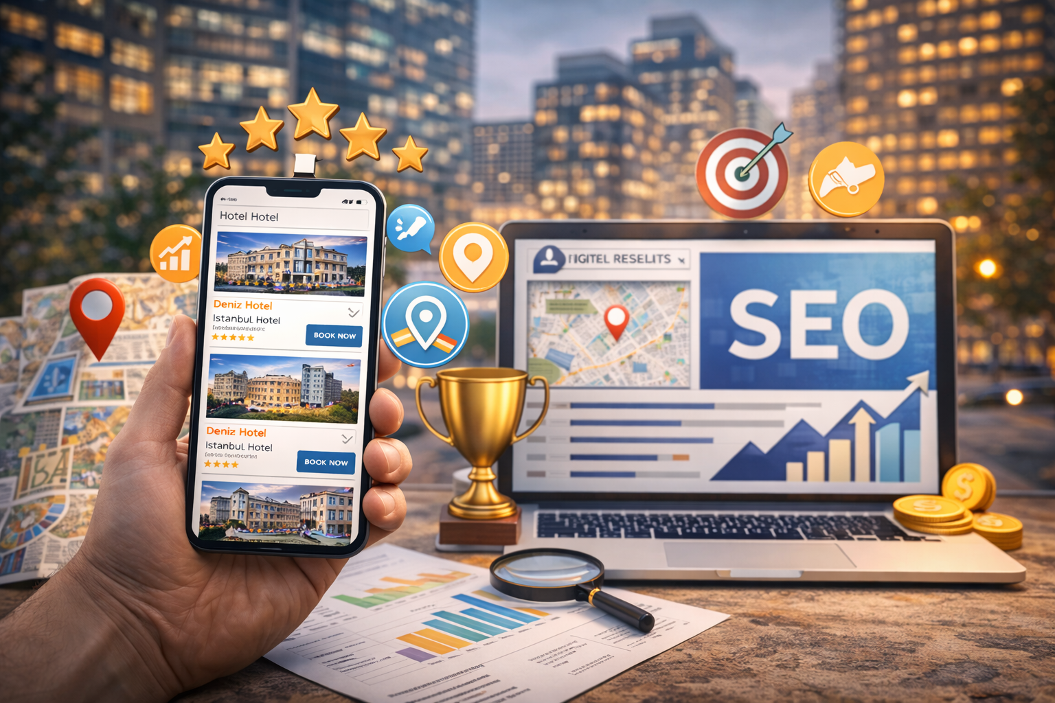 Oteller SEO Çalışması