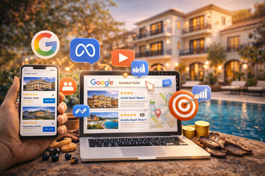 Oteller Hangi Dijital Reklam ile Rezervasyon Alabilir? 8 Dijital Reklam