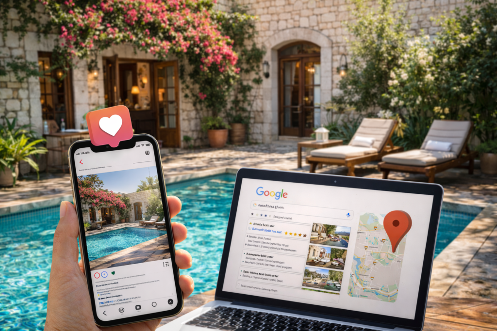 Butik Oteller ve Dijital Pazarlama: Az Oda, Doğru Misafir, Yüksek Değer 5 Butik Oteller ve Dijital Pazarlama