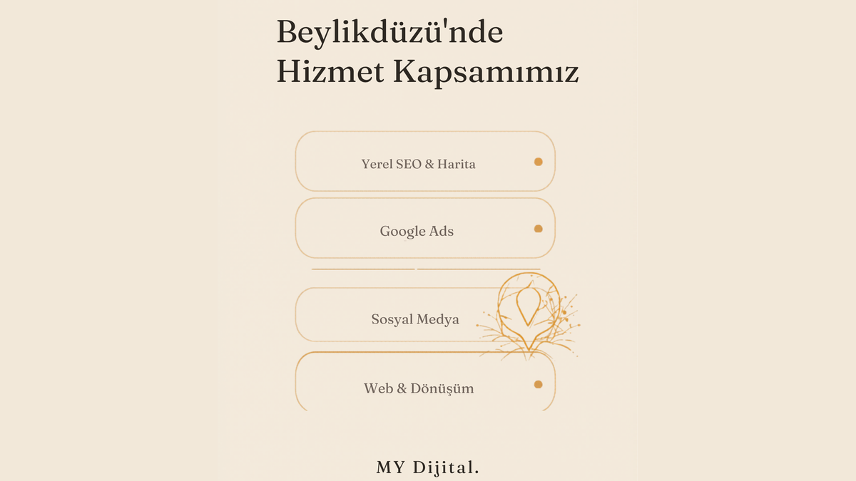 Beylikdüzü dijital pazarlama hizmet alanları ve kapsamı