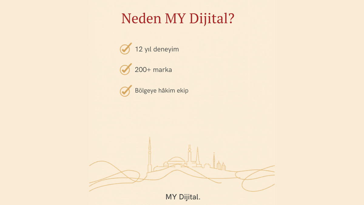 Beylikdüzü dijital pazarlama için neden MY Dijital