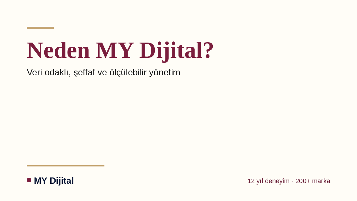 Buca Dijital Pazarlama Ajansı: İzmir'in Üniversite ve Esnaf Şehri 3 Buca dijital pazarlama — Neden MY Dijital?