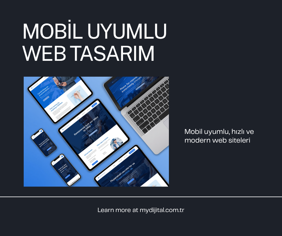Web Sitesi Fiyatları 2026: Kurumsal Web Sitesi Maliyeti Ne Kadar? 2 Mobil uyumlu responsive web tasarım - telefon, tablet ve laptop görünümü