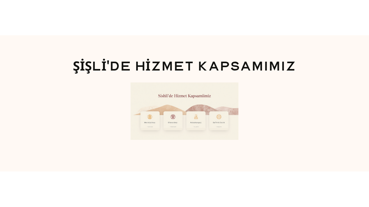 Şişli dijital pazarlama hizmet kapsamı — mahalle ve sektör bazlı