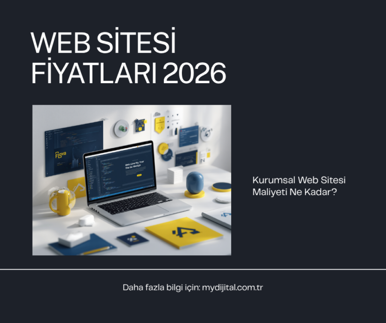 web sitesi fiyatları 2026 - kurumsal web sitesi maliyeti