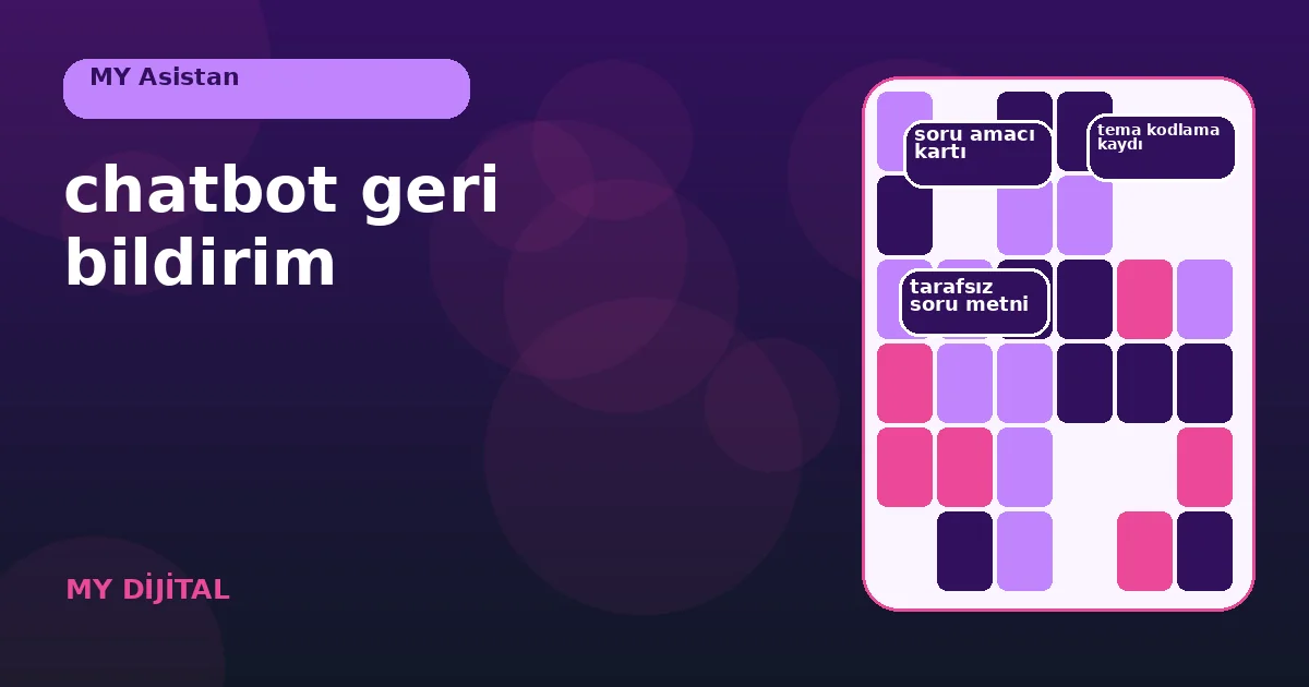Chatbot Geri Bildirim İçin 7 Güvenilir Adım Rehberi 1 sohbet sonundan isteğe bağlı kısa geri bildirime uzanan kullanıcı yolculuğu.