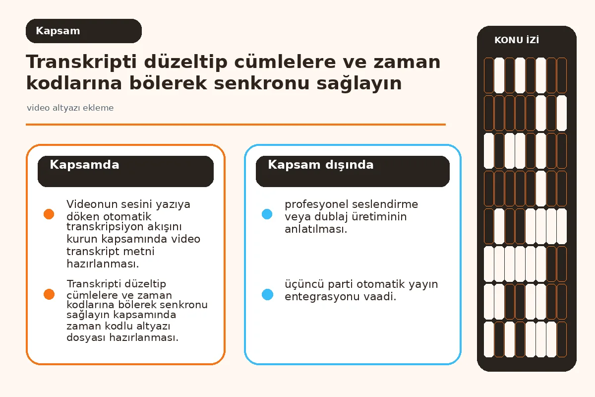 7 Adımda Etkili video altyazı ekleme: Pratik Rehberiniz 2 Altyazı türlerini karşılaştıran kapsam görseli.