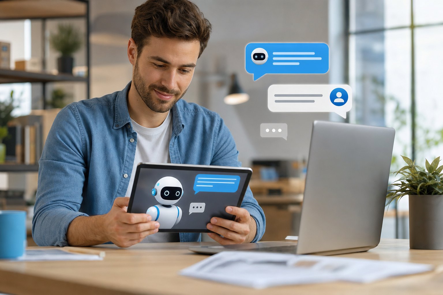 Yapay Zeka Chatbot Nedir, İşletmeler Nasıl Kullanır? 1 Yapay Zeka Chatbot Nedir, İşletmeler Nasıl Kullanır? — MY Asistan